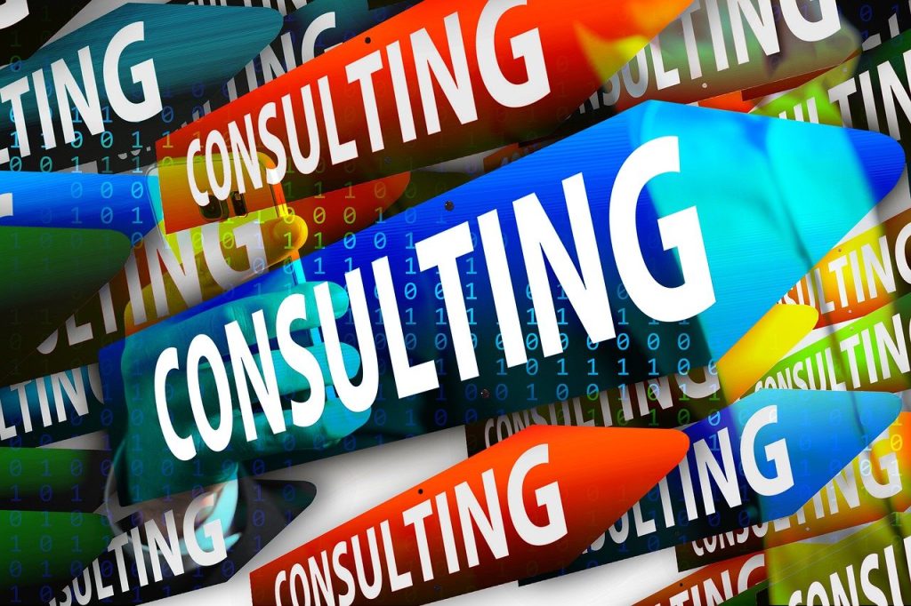 Consulting image in words